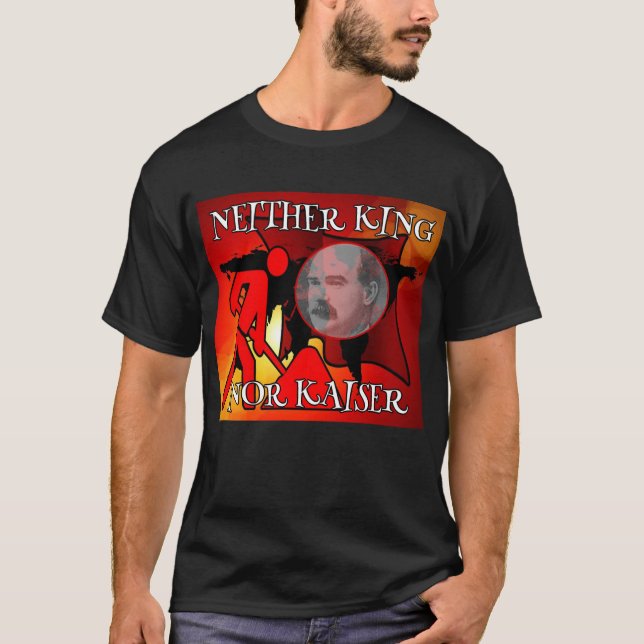 Ingen av kung Nor Kaiser James Connolly Tee Shirt (Framsida)