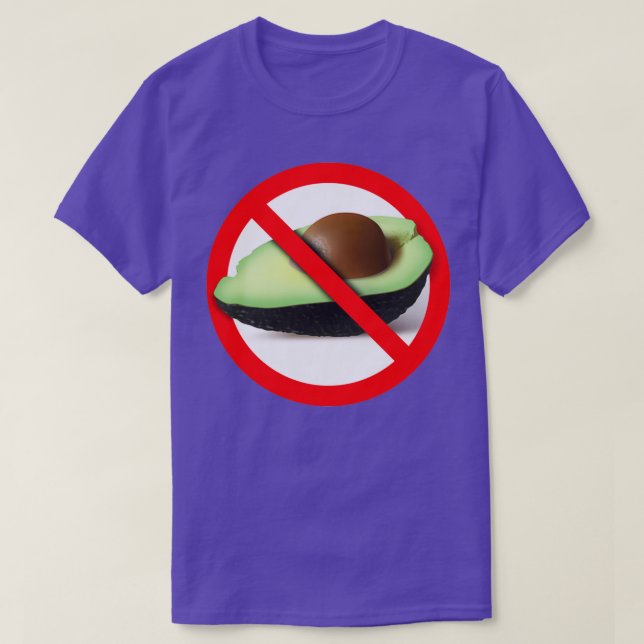 Ingen Avocado T Shirt (Design framsida)