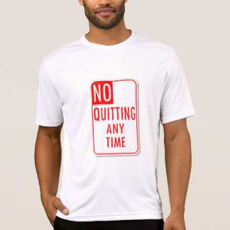Ingen avslutning t-shirt