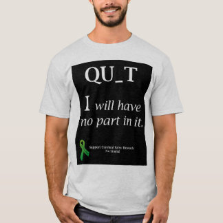 Ingen avslutning! tee shirt