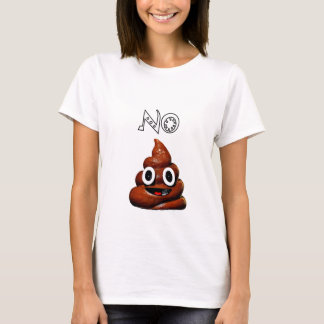 Ingen bajsEmoji T-tröja T-shirt