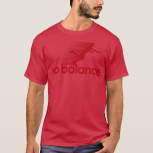 Ingen Balance Parody Shirt Red Logotyp T