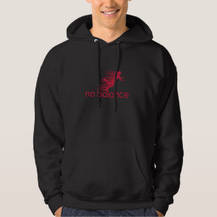 Ingen balans - Rollig parodidesign för sport och h Hoodie