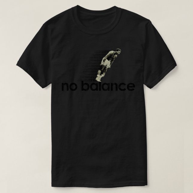 Ingen Balans Vintage konst T Shirt (Design framsida)