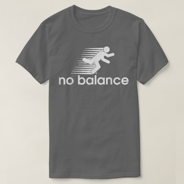 Ingen balanserad flytt har slutförts t shirt (Design framsida)
