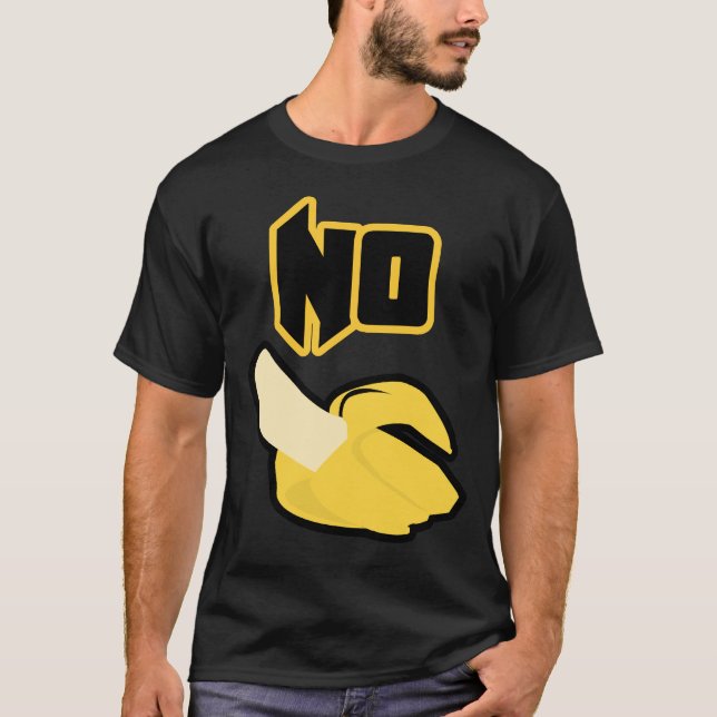 Ingen banan t shirt (Framsida)
