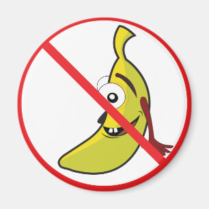 Ingen Bananaheads! Magnet
