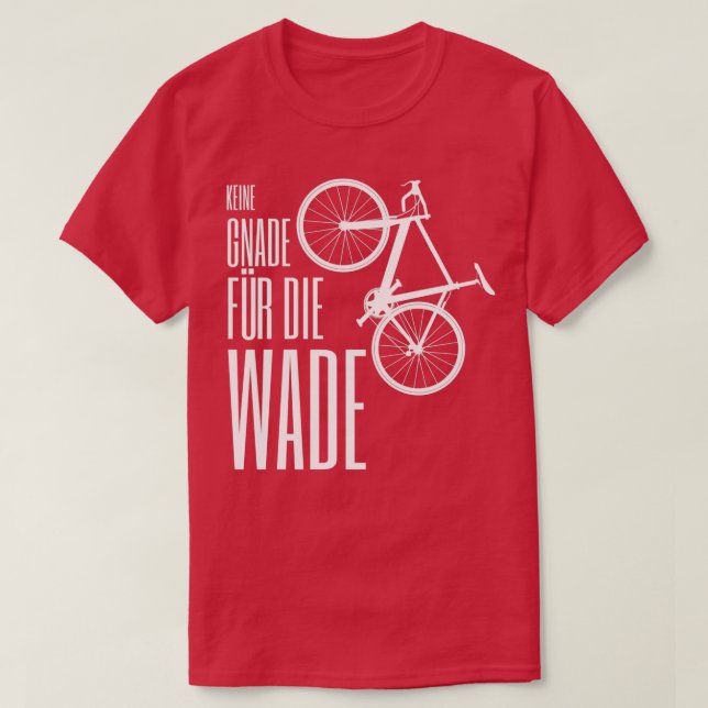 Ingen barmhärtighet för kalven som säger cykelberg t shirt (Design framsida)