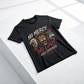 Ingen barmhärtighet ingen gräns Alpha Beast Mode L T Shirt
