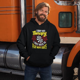 Ingen behandling - bara fler mördare - Lusnyt Dart Hoodie