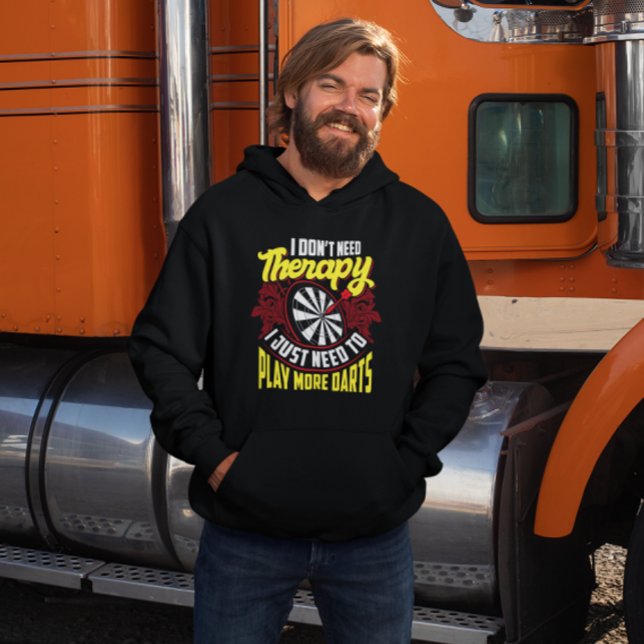 Ingen behandling - bara fler mördare - Lusnyt Dart Hoodie (Skapare uppladdad)