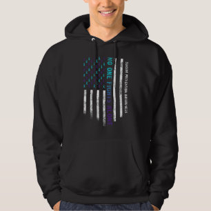 Ingen bekämpar Ensamens medvetenhet om självmord i Hoodie