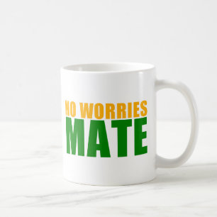 ingen bekymmerkompis kaffemugg
