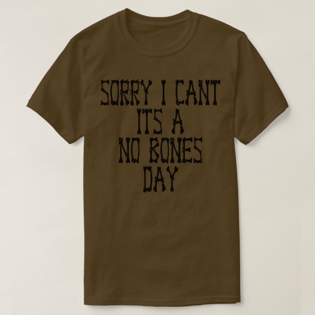 Ingen benägenhet dag 1 t shirt (Design framsida)