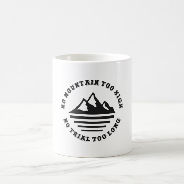 Ingen bergstopp för hög, ingen vandringsled för lå kaffemugg (Center)