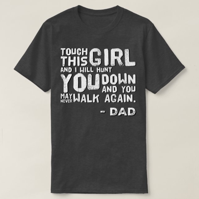 Ingen beröring t shirt (Design framsida)