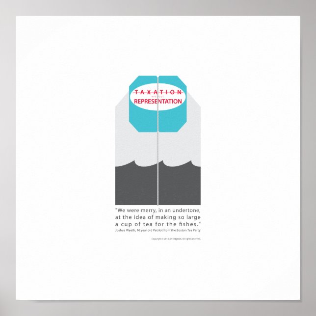 Ingen beskattning utan representation poster (Framsidan)