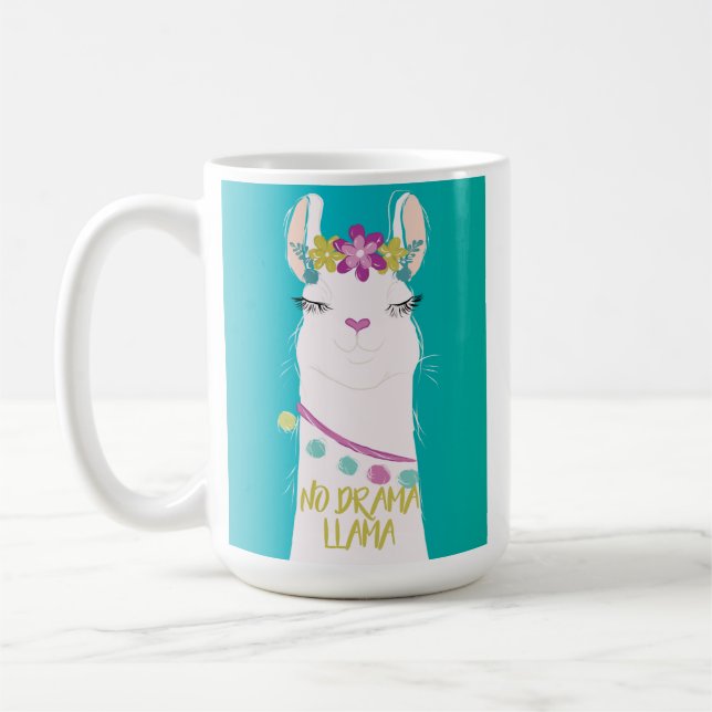 Ingen bild av Drama Llama Monogram Kaffemugg (Vänster)