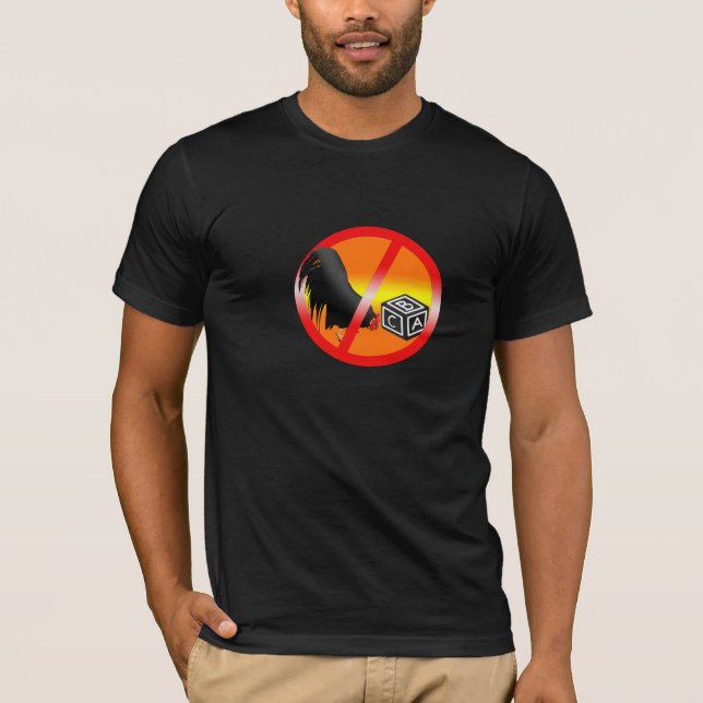 Ingen blockering tillåts t-shirt (Framsida)