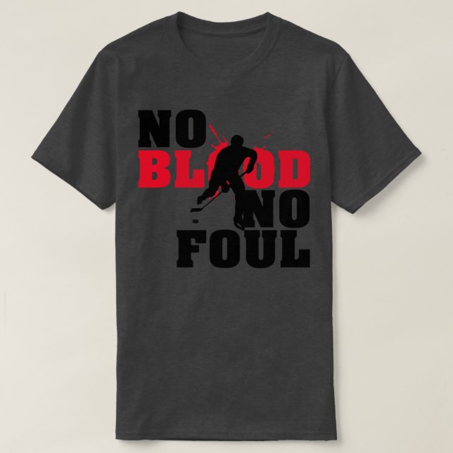 Ingen blod ingen skada t shirt (Design framsida)