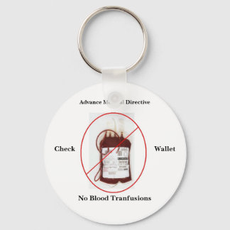 INGEN BLOOD-nyckelkedja Nyckelring