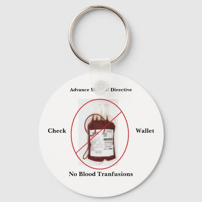 INGEN BLOOD-nyckelkedja Nyckelring (Framsida)