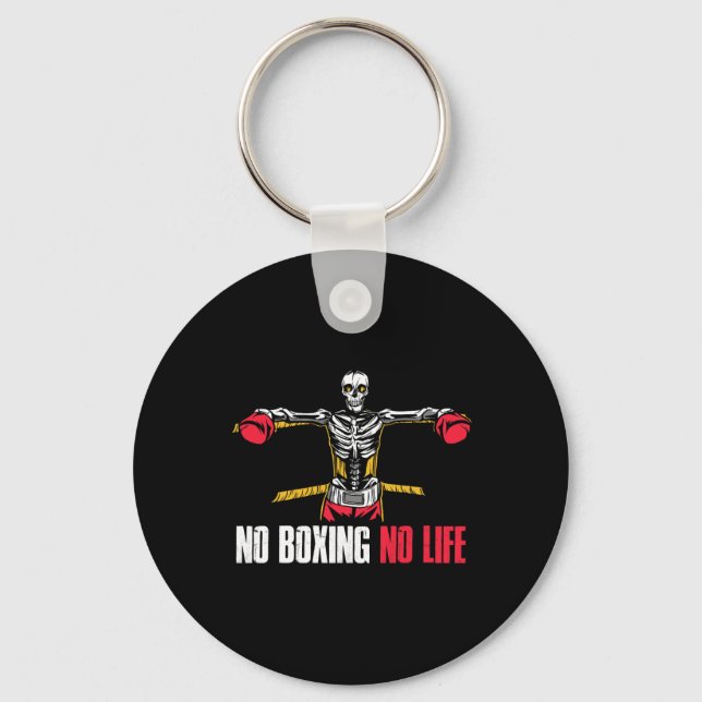 Ingen boxing No Life Nyckelring (Framsida)
