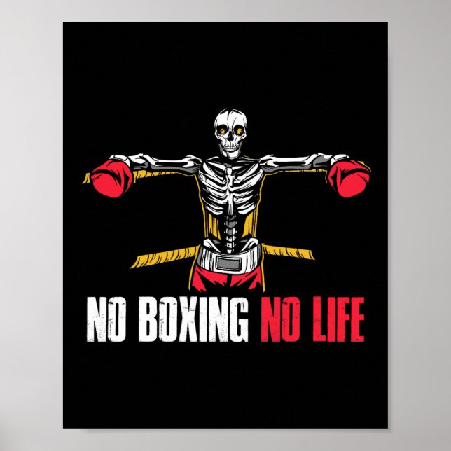 Ingen boxing No Life Poster (Framsidan)