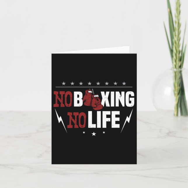 Ingen boxing utan liv för en boxer kort (Framsida)