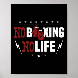 Ingen boxing utan liv för en boxer poster