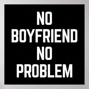 Ingen Boykompis Funny Quote Poster