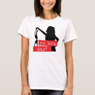 Ingen bra dag T-Shirt, Påstående Tee, Tumblr Shirt Tröja