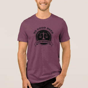 Ingen Bra Deed går ostraffad T Shirt