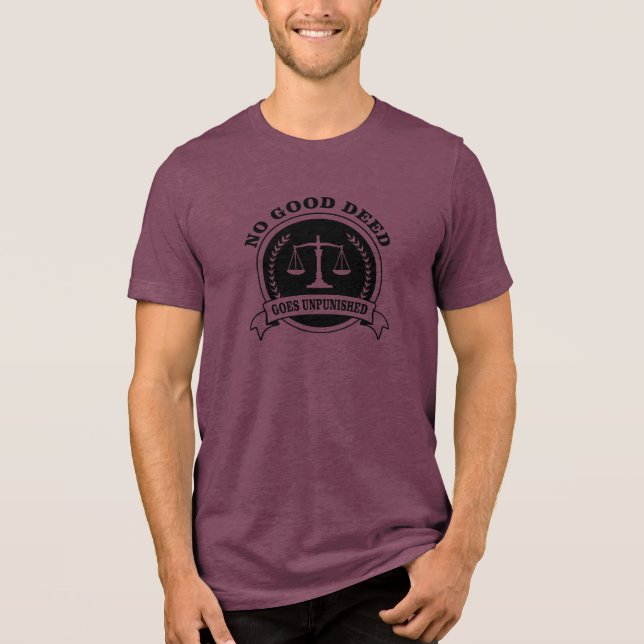 Ingen Bra Deed går ostraffad T Shirt (Framsida)