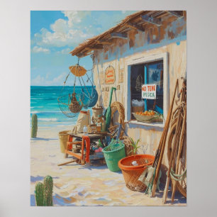Ingen bra fiske i Bonaire Poster