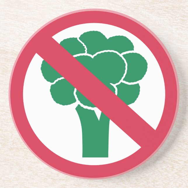 Ingen broccoli underlägg (Framsidan)