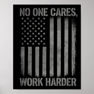 Ingen bryr sig om arbetshärdarens gymotivationsvåg poster