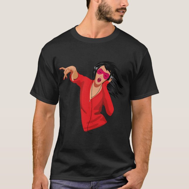 Ingen bryr sig. t shirt (Framsida)