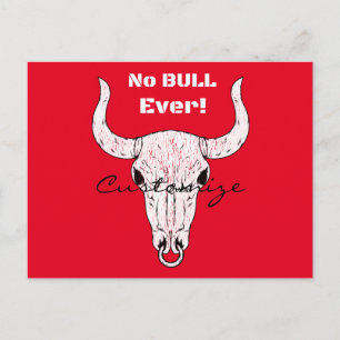Ingen Bull någonsin Thunder_Cove Vykort