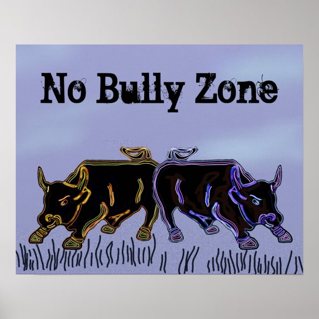 Ingen Bully Zon Poster (Framsidan)