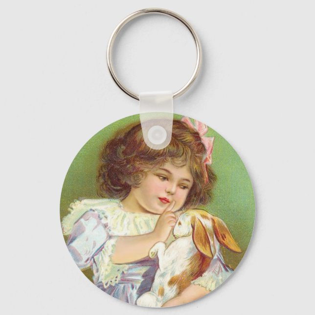 Ingen Bunny Keychain Nyckelring (Framsida)