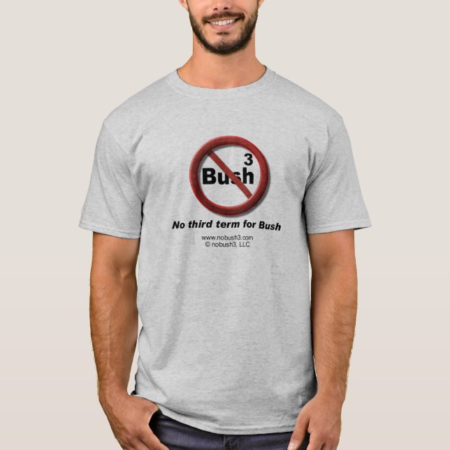 Ingen Bush 3 utslagsplats T-shirt (Framsida)