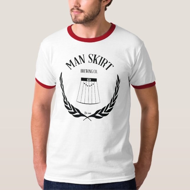 Ingen byxorringerutslagsplats t-shirt (Framsida)