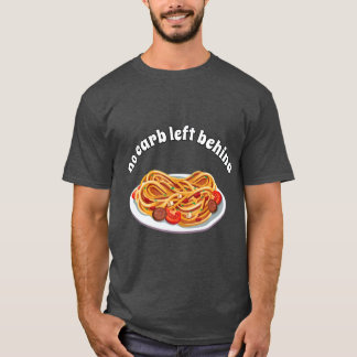 INGEN CARB LÄMNAT BAHIND SPAGHETTI T SHIRT