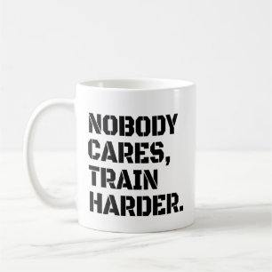 Ingen Cares Tåg Harder Kaffemugg