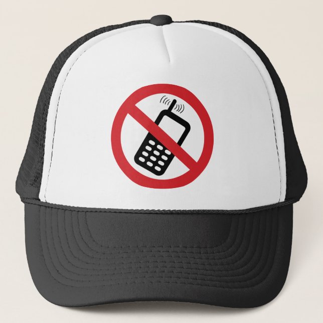Ingen cell-Telefoner Keps (Framsida)