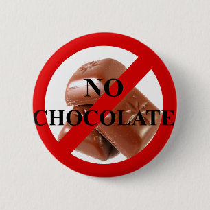 Ingen choklad knapp