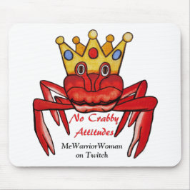 Ingen Crabby Attitude, MeWarriorWoman på Twitch Musmatta
