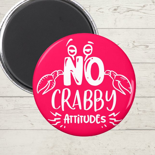 Ingen Crabby Attitudes Stateroom Door Marker Cruis Magnet (Skapare uppladdad)