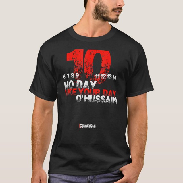 Ingen dag som din dag. t shirt (Framsida)